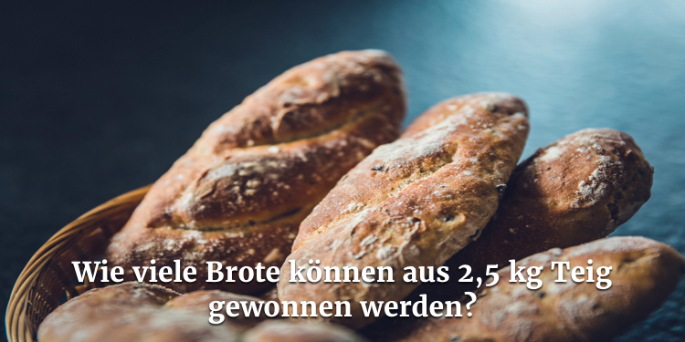 Brainteaser Rätsel Brot Brotfabrik Logik tasty