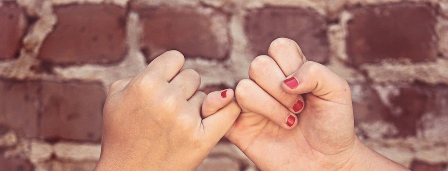 Promise with two hands