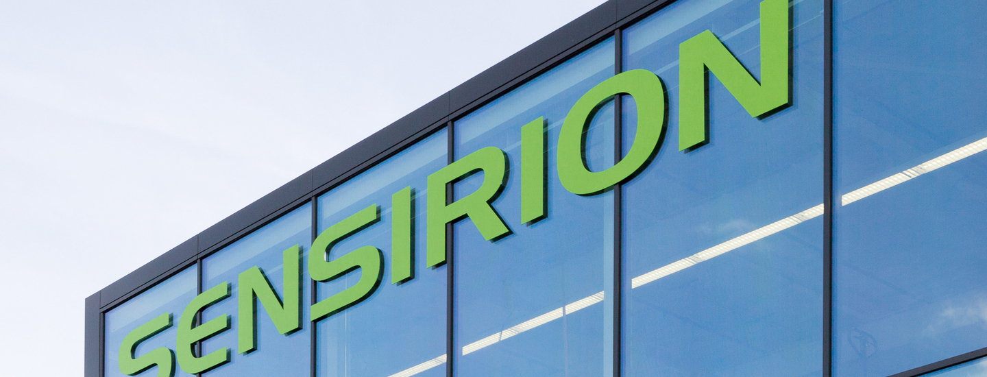 Sensirion the sensor company header