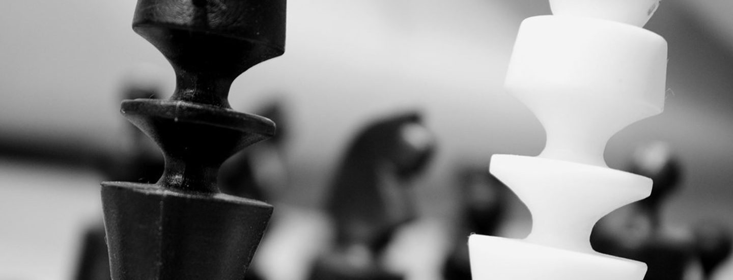 Black and white game match chess 2
