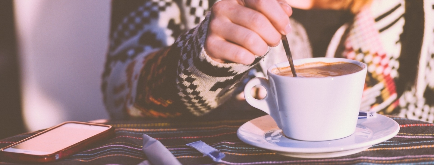 Restaurant person woman coffee