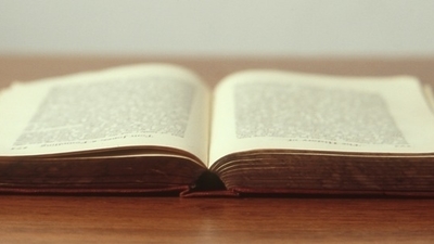 Middle blur old antique book 2