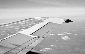 Small flugzeug in luft abenteuer auslandserfahrung