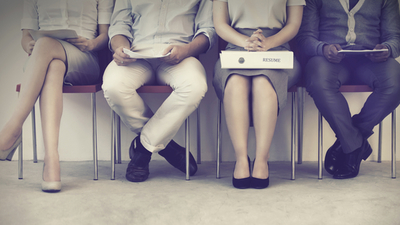 Middle bewerber warten vorstellungsgespr ch