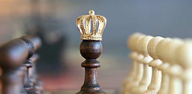 Big king at chess