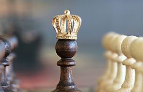 Small king at chess
