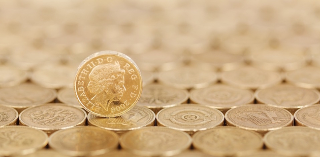Big gold coin