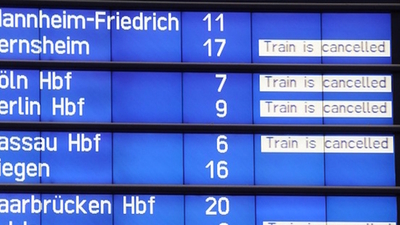 Middle deutsche bahn zu ge mit verspa tung