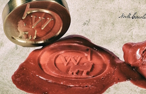 Small sealing wax certificate