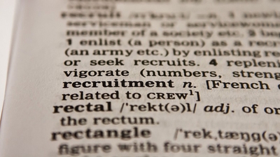 Middle recruitment dictionary