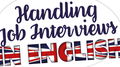 Middle handling job interviews in english