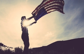 Small amerikanische flag