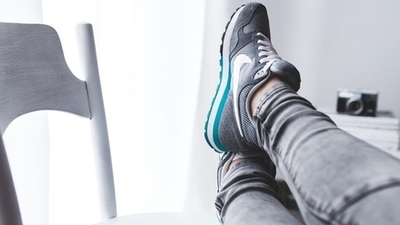 Middle woman legs girl grey