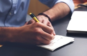 Small writing notes idea conference 1