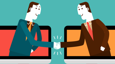 Middle m nner laptop h nde illustration