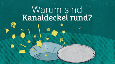 Middle kanaldeckel rund brainteaser