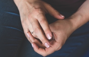 Small hands woman girl silver 1
