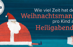 Small santa heiligabend uhr brainteaser