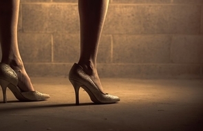 Small fashion person woman feet 1